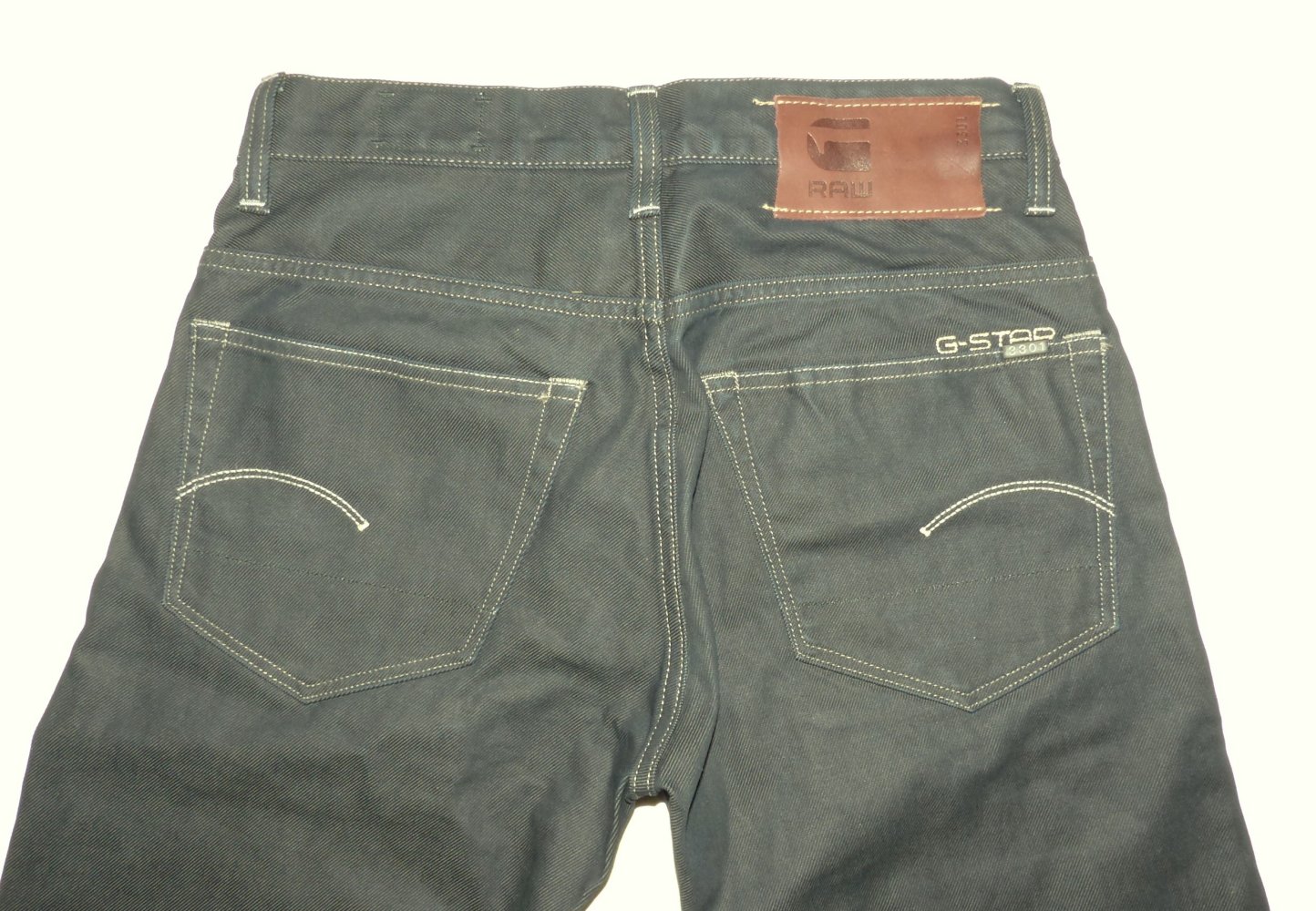 Herrn Jeans G-Star Demin RAW 3301 Straight NEU mit Etikett Gr. W28 L32 28/32 W 28 L 32 Jeanshose Hose
