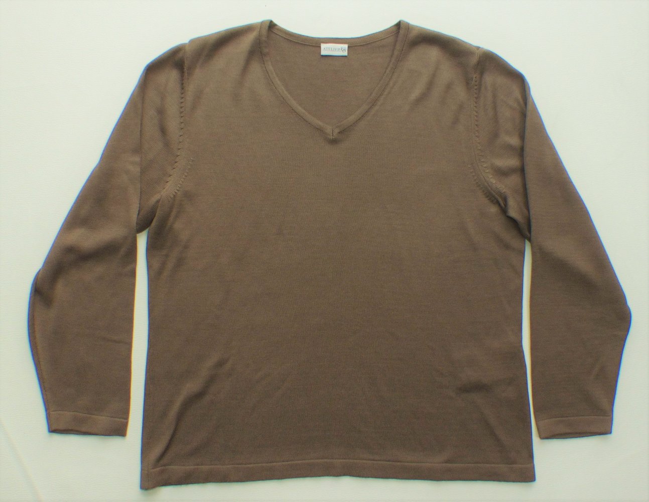 Damen Pulli Pullover von Atelier GS Gr. M / 40 wie neu Feinstrick Strickpullover Strickpulli