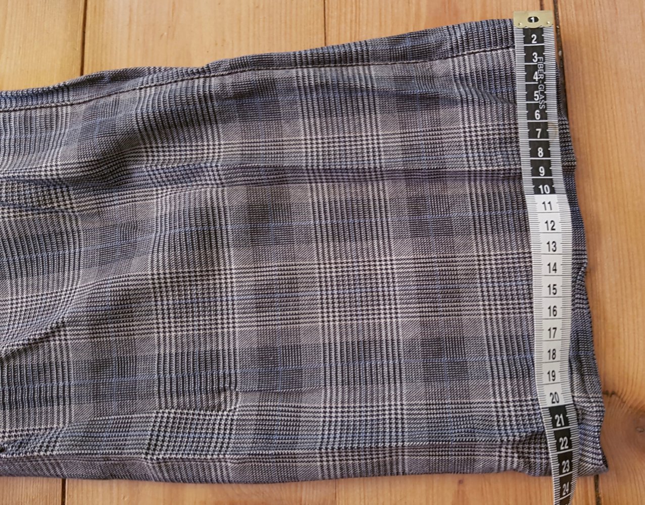 Stoffhose mit Karomuster