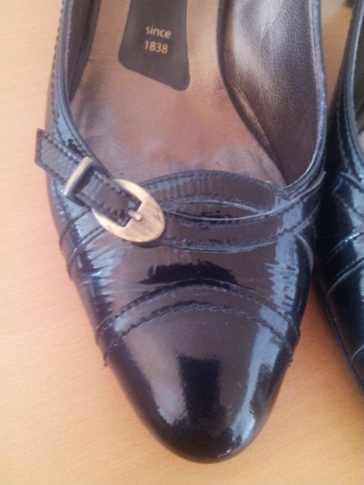 Peter Kaiser, Lackschuhe, Pumps,schwarz, gr37, festliche Abendschuhe, gr37,5