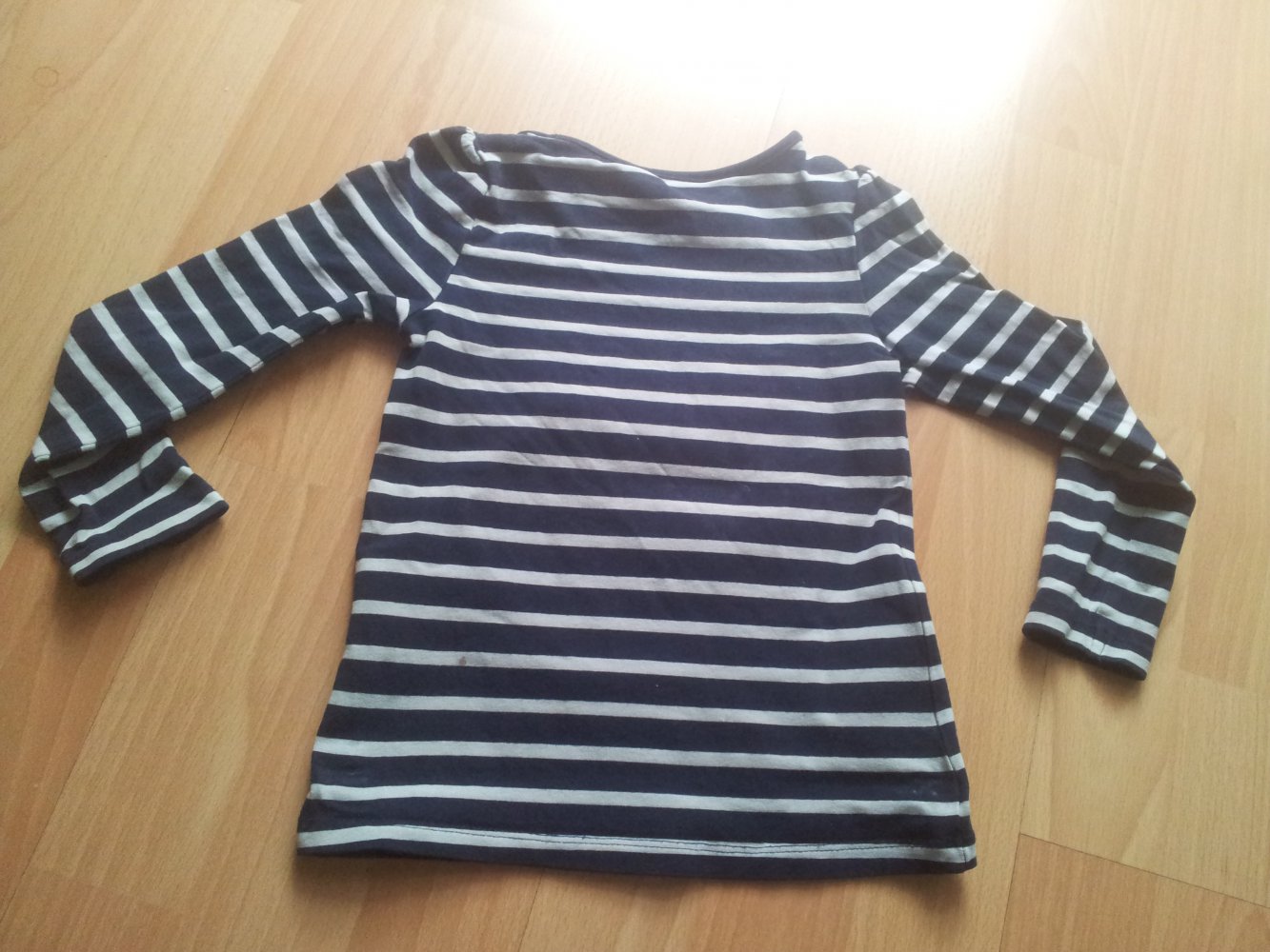 Pullover Hello Kitty Candy dunkelblau weiß Streifen  Gr. 104