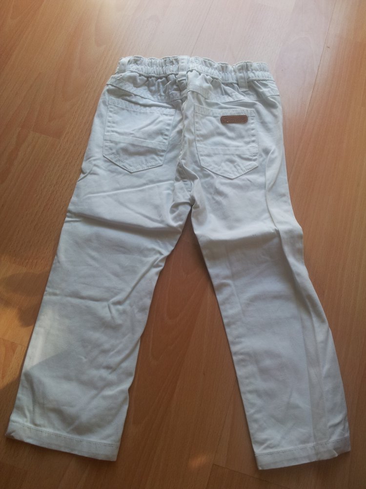 Jeans weiß  Gr. 98 