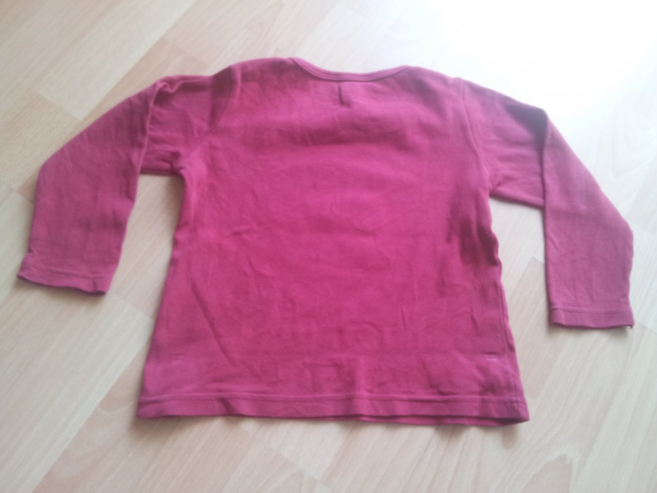 Pullover H&M rot weiß Hund Gr. 104
