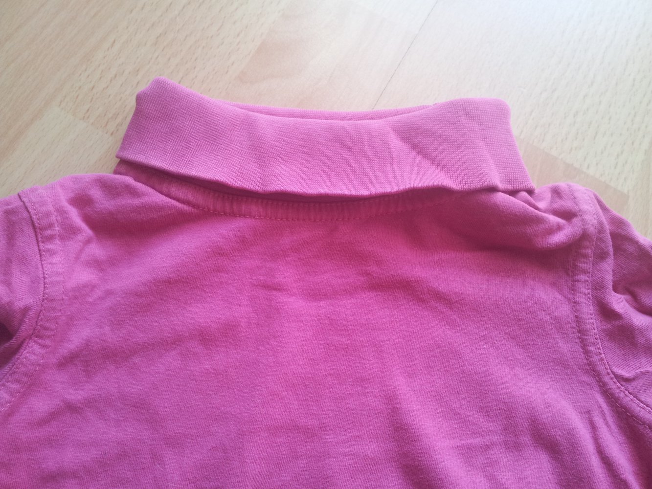 Pullover Rollkragenpullover pink rosa Gr. 104