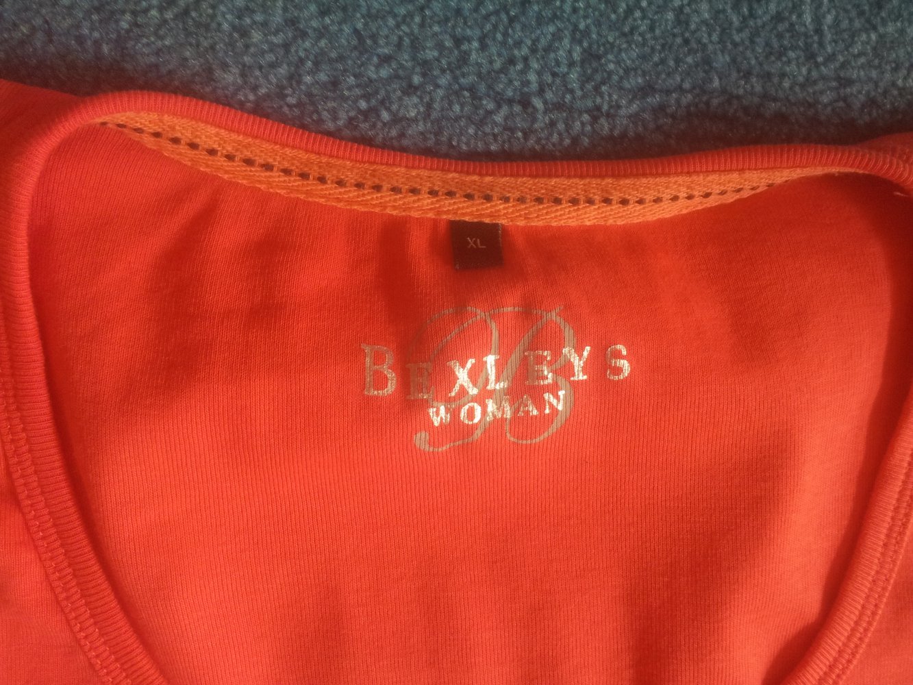 Top koralle rot Bexleys woman Gr. XL Baumwolle NEU