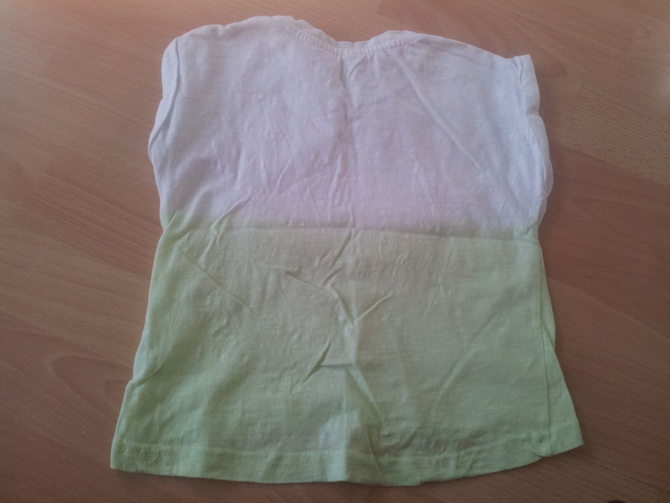 Shirt weiß hellgrün Flamingo Pailletten Gr. 98 NEU