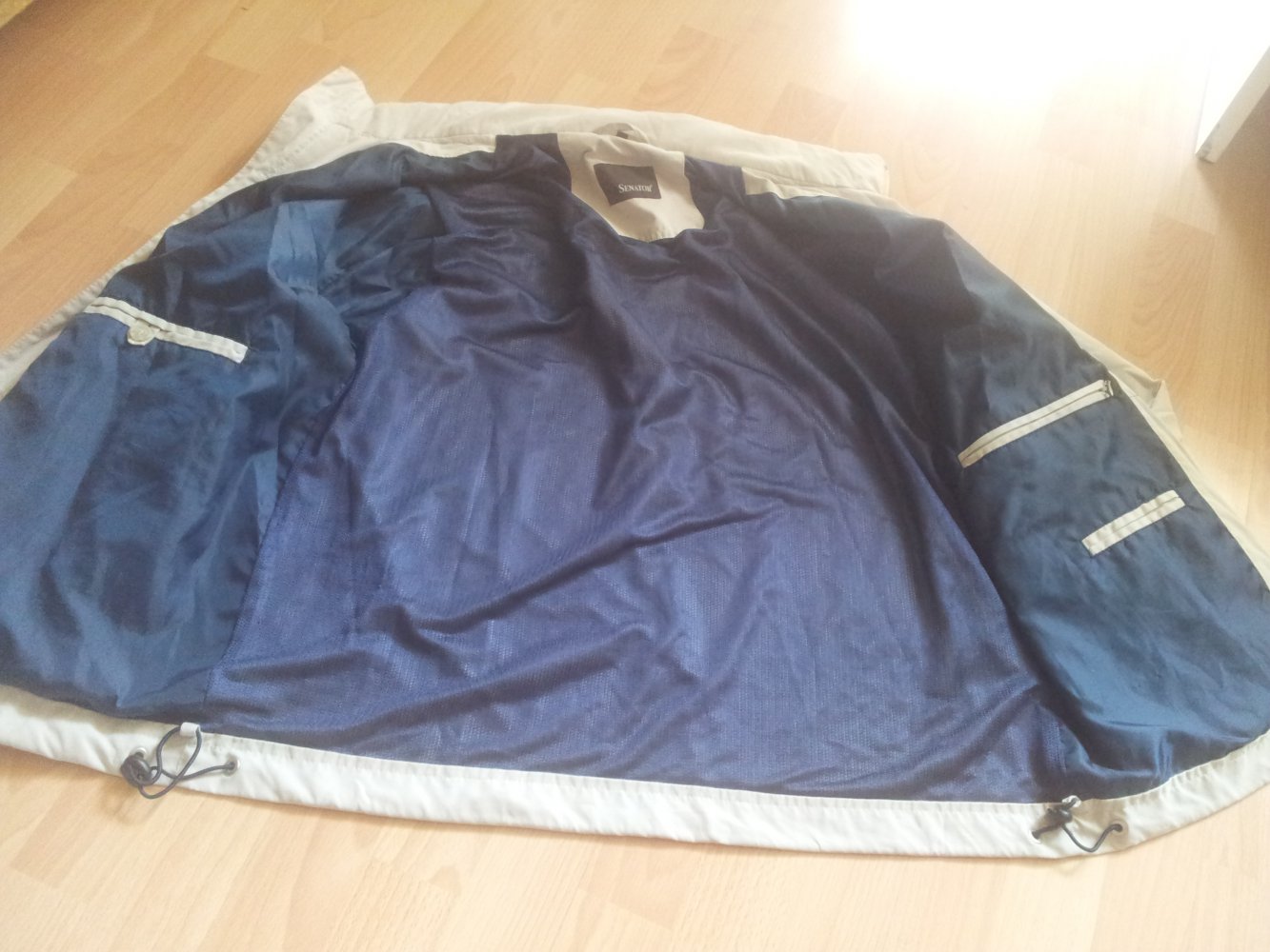 Jacke Sommer Übergang beige Kurzgröße 24 M