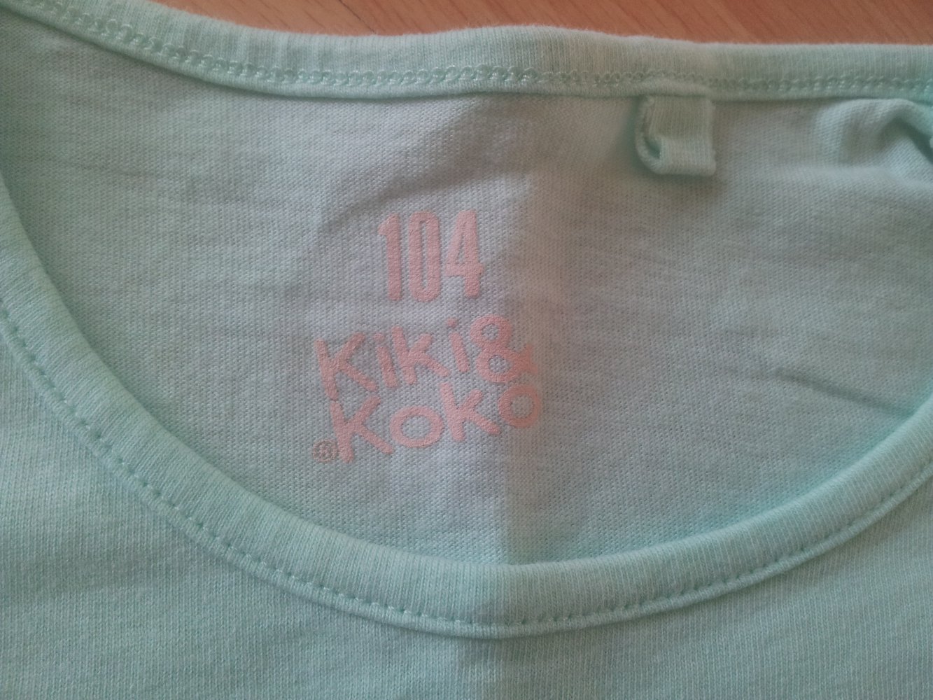 Shirt türkis mint Gr. 104 NEU
