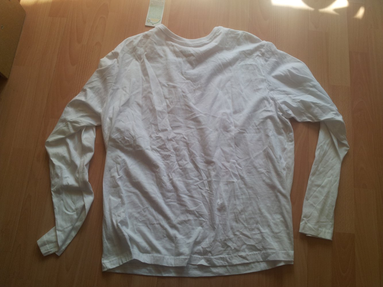 dünnen Pullover weiß mit grau Gr. XXL 60/62 NEU