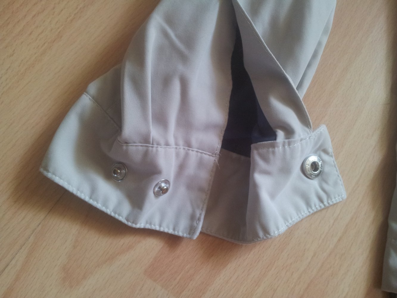 Jacke Sommer Übergang beige Kurzgröße 24 M