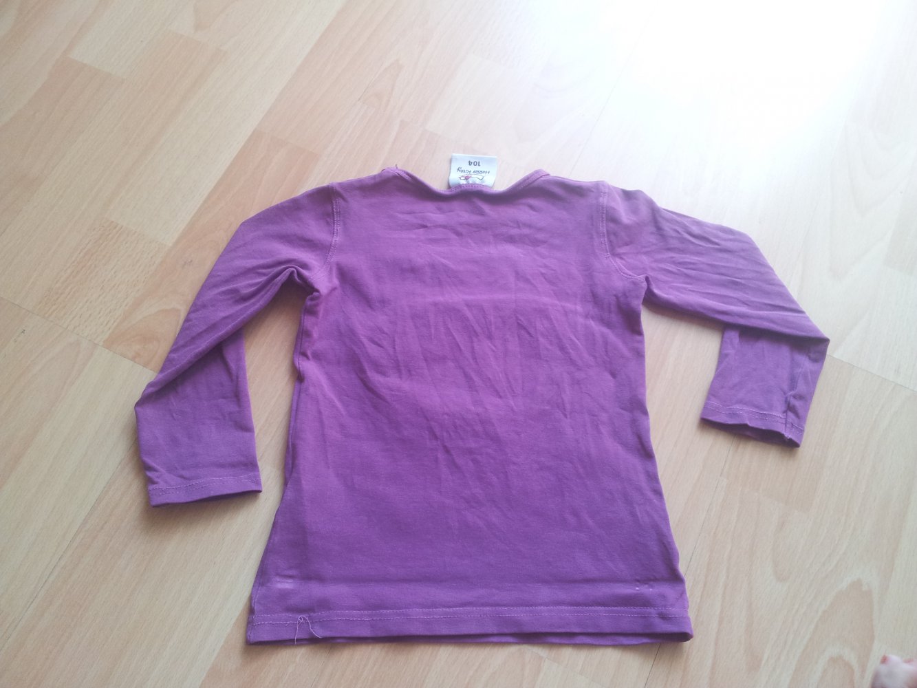  Pullover Hello Kitty lila weiß Gr. 104 