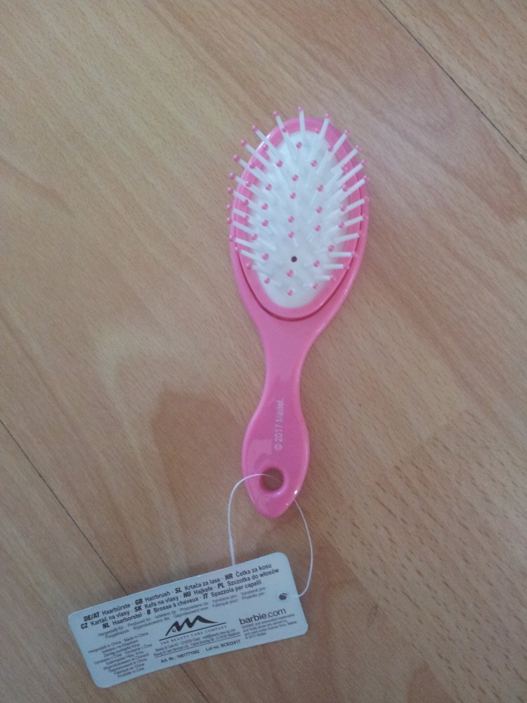  Kinderhaarbürste Haarbürste Barbie rosa pink NEU