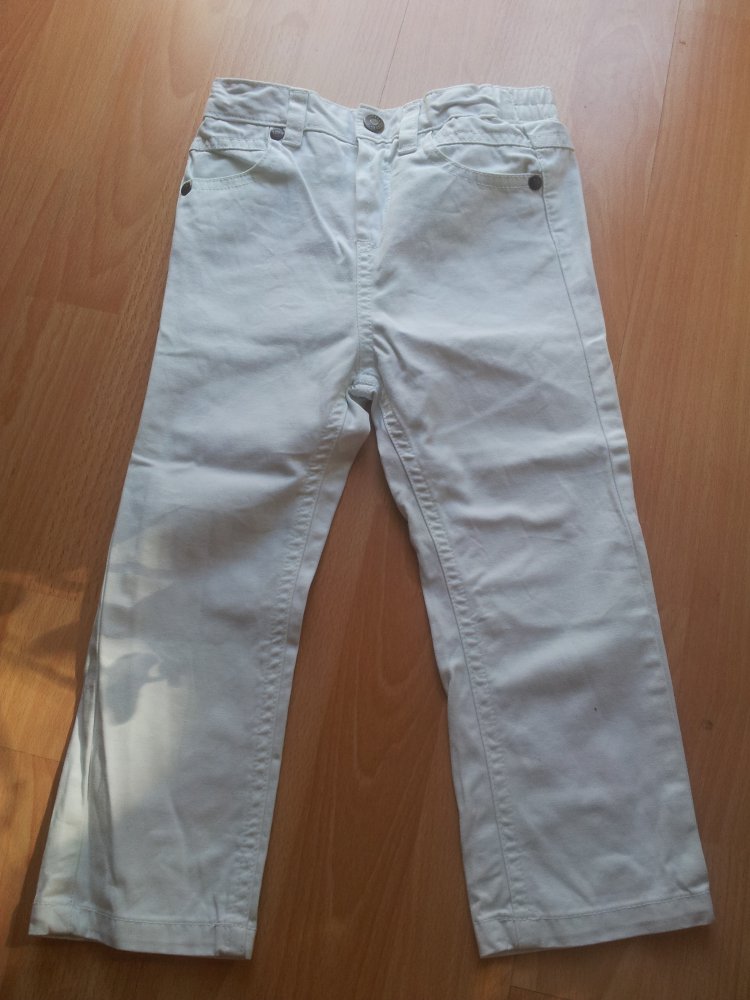 Jeans weiß  Gr. 98 