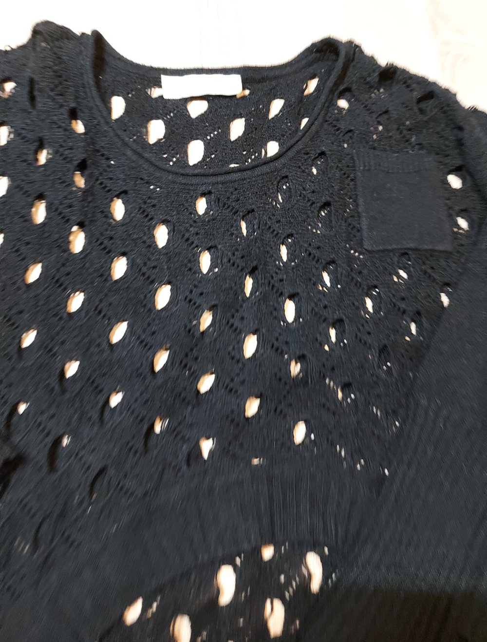 Langarm Strickshirt Größe 40