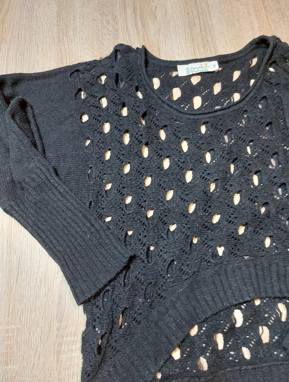 Langarm Strickshirt Größe 40
