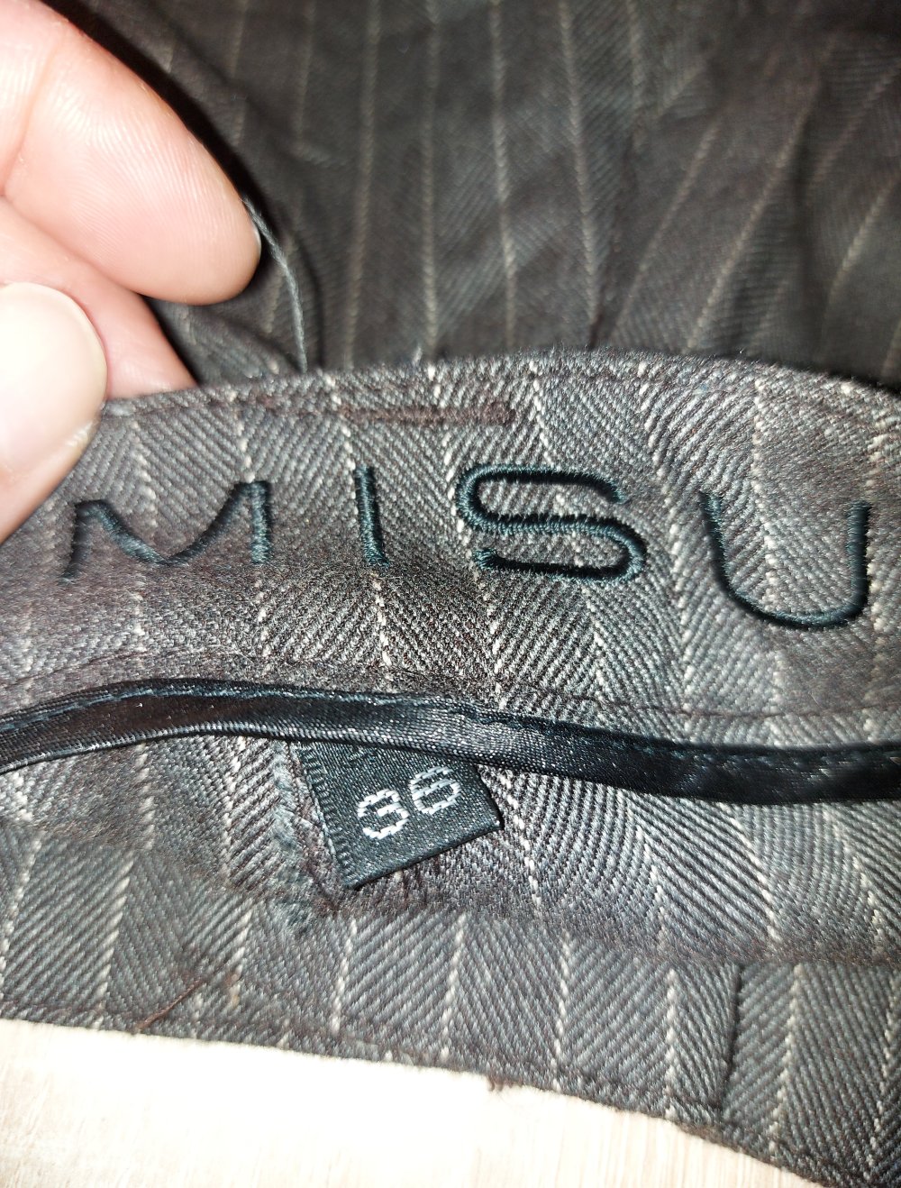 Kurze gestreifte Hose Amisu Größe 36