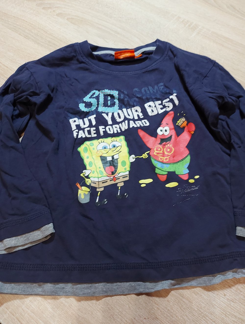 Langarmshirt Spongebob Größe 110