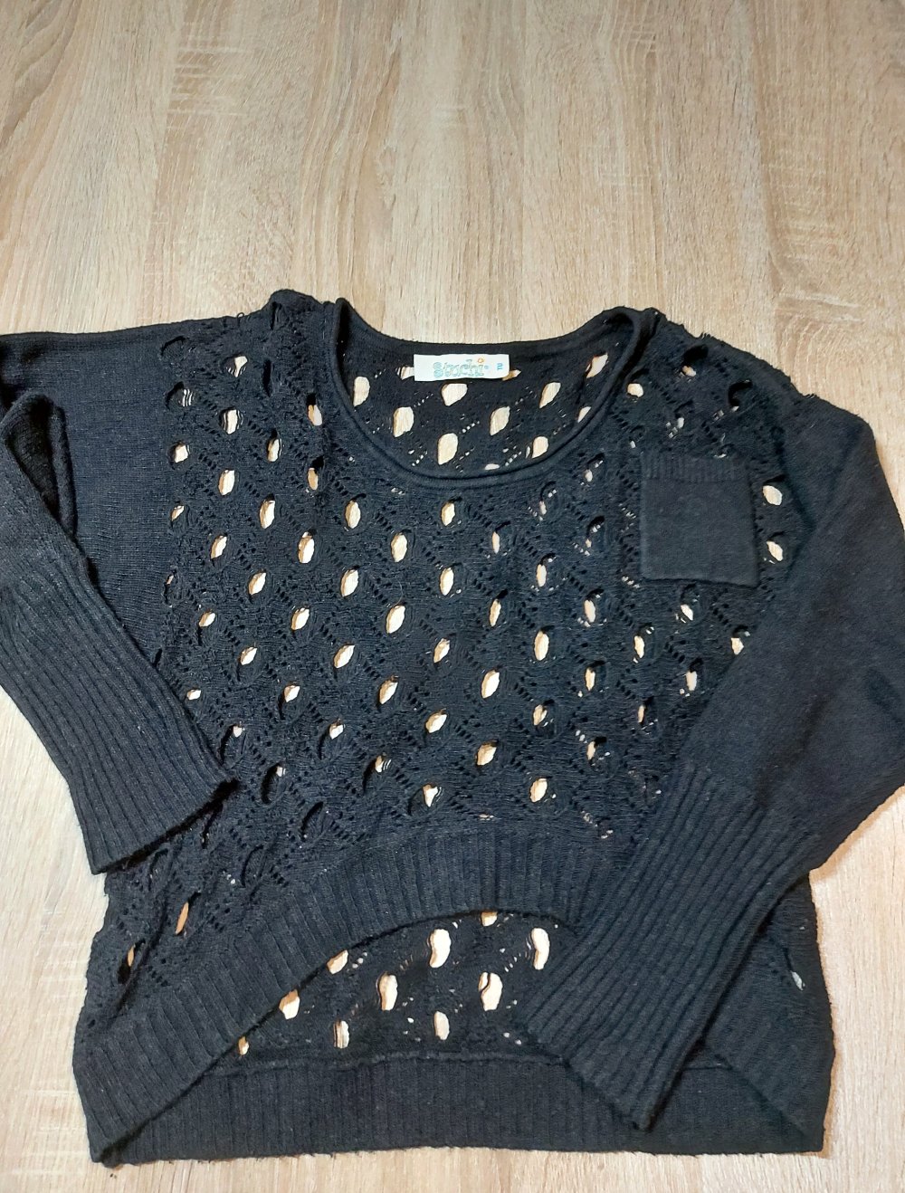 Langarm Strickshirt Größe 40