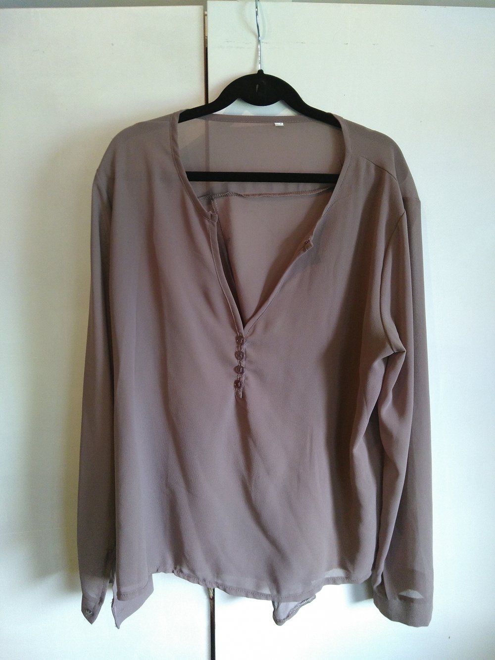 Roséfarbene Bluse