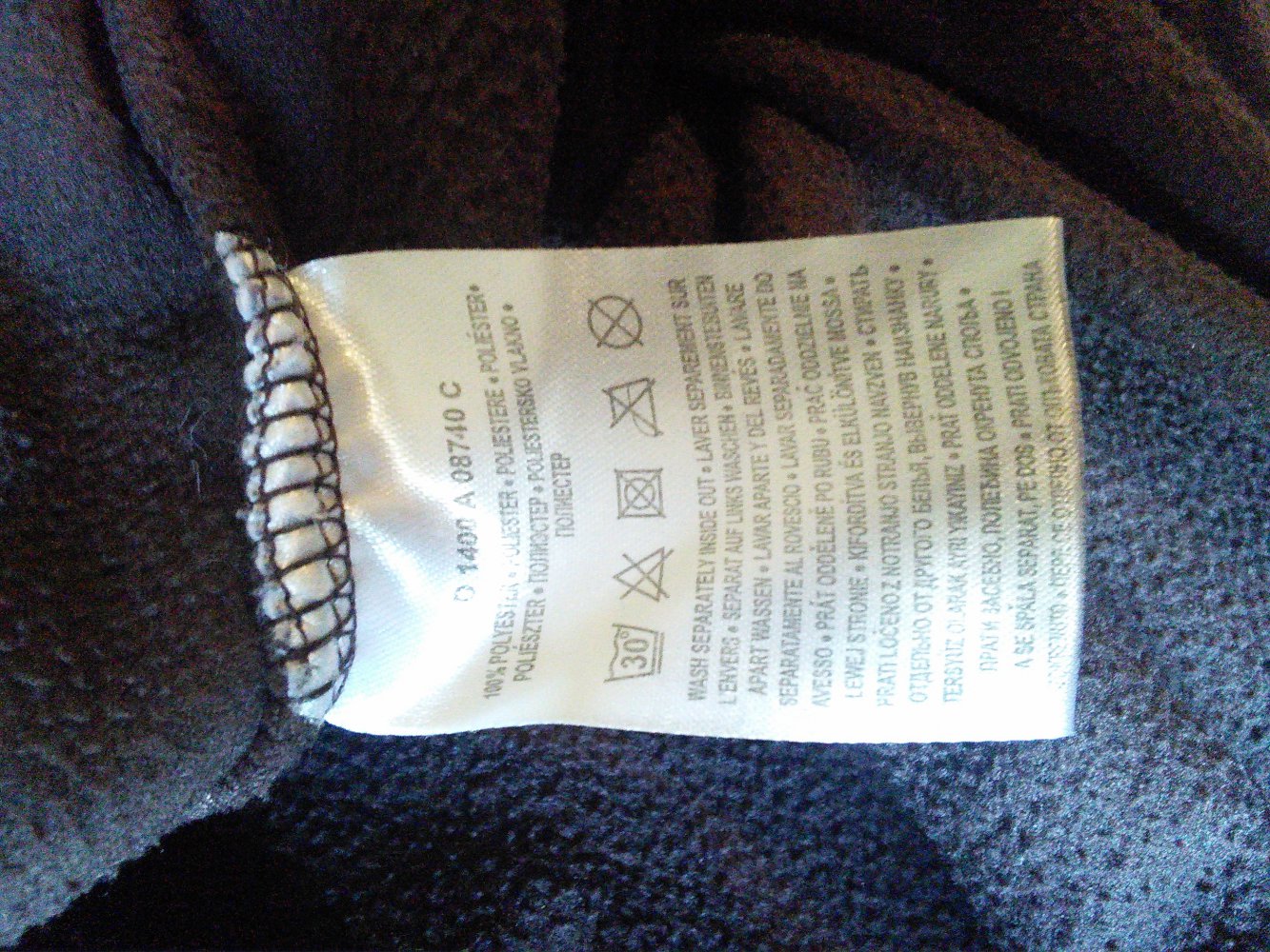 Kuschelige Fleecejacke