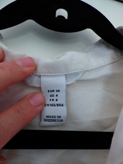 Weiße Basic-Bluse