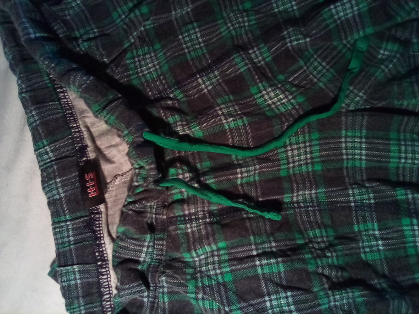 Kuschelige Schlafanzughose mit Schottenmuster