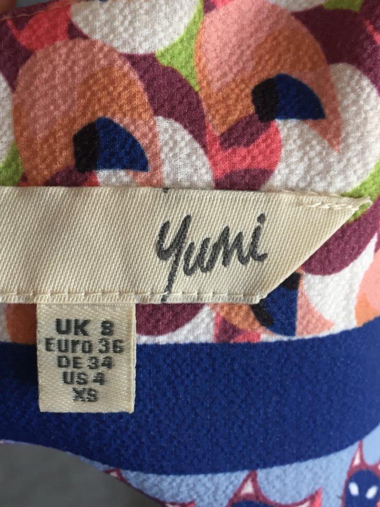 Yumi Etui Skaterkleid Gr.36 in schönen Rose Farben leicht ausgestellt