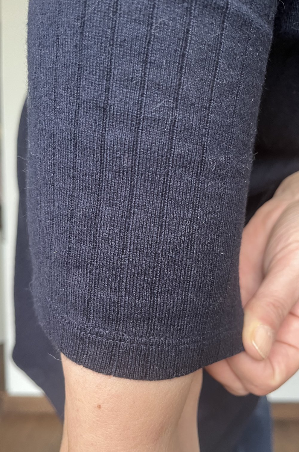 Uniqlo Skaterkleid Gr.L Baumwoll Grob Rip