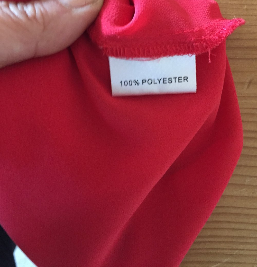 Lady Pirola Volants Hängerchen Gr.S/M rot Neu