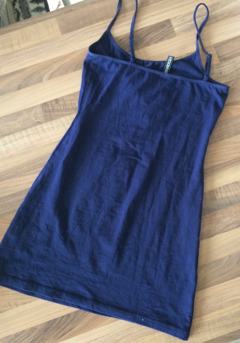 Esmara Basic Sommerkleid Unterkleid Gr.S dunkelblau
