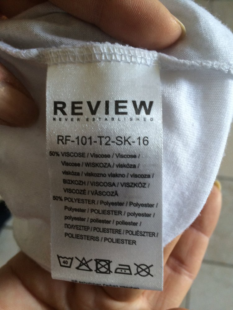 Review Basic Shirt I love N.Y. Gr.S T-Shirt Sommerleicht