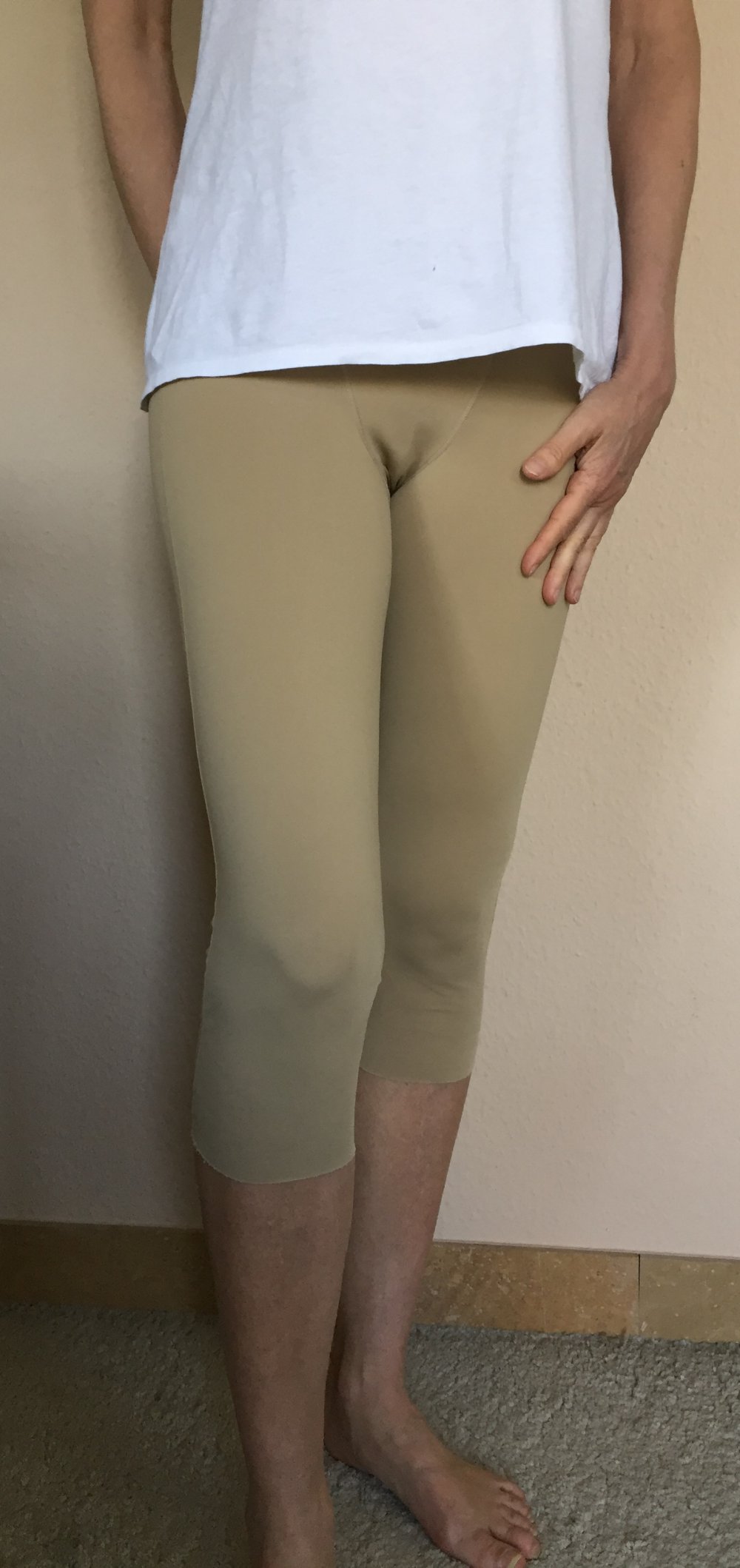 Nina von C Tummy Tuck Figurformende Wäsche Capri Gr.M nude