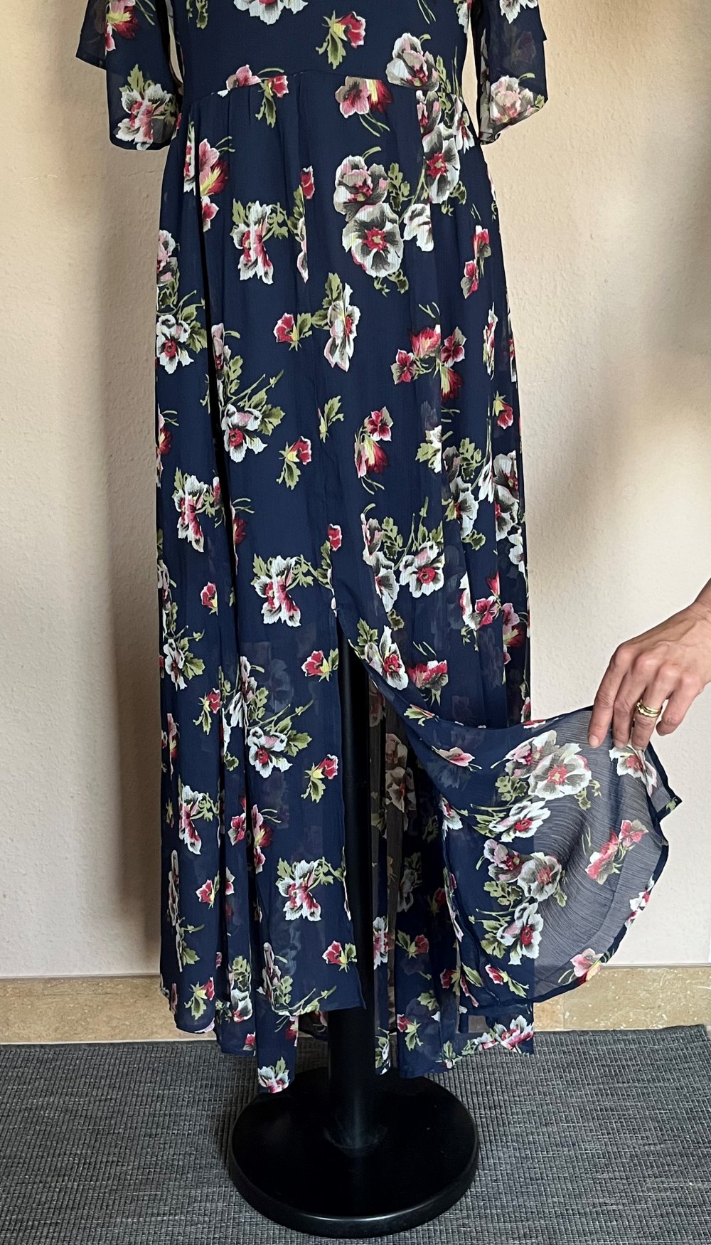 Abercrombie & Fitch Maxikleid Sommer Hippiekleid Gr.M