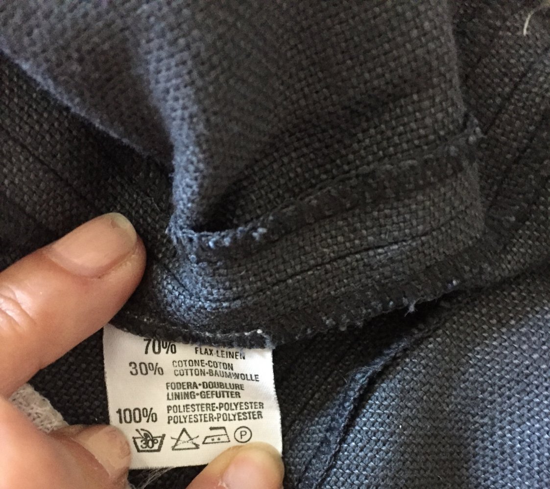 Hohenstaufen Dirndl Trachtenkleid Gr.40 Leinen grau flieder