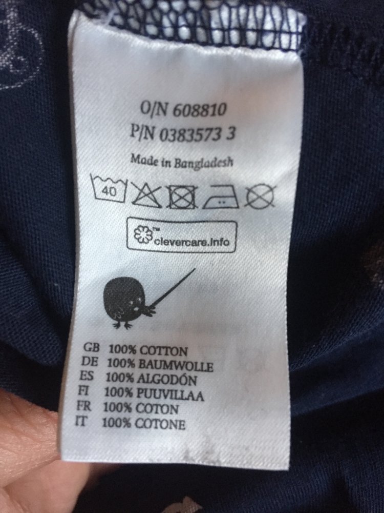 Monki T-Shirt Gr.S dunkelblau mit weißen Ankern wie Neu