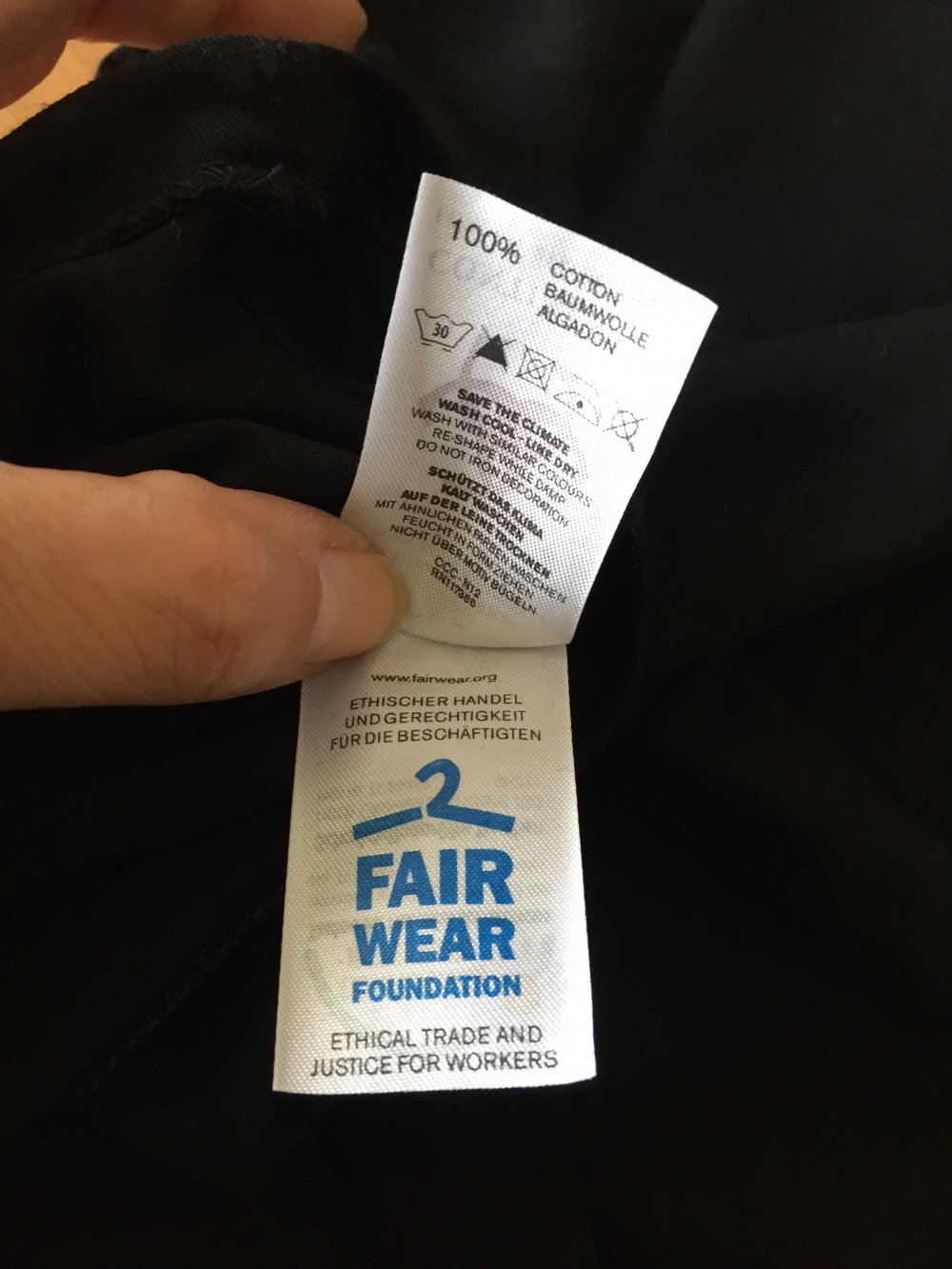 2 T-Shirt Gr.S schwarz von Esprit und von Continental Fair Wear 
