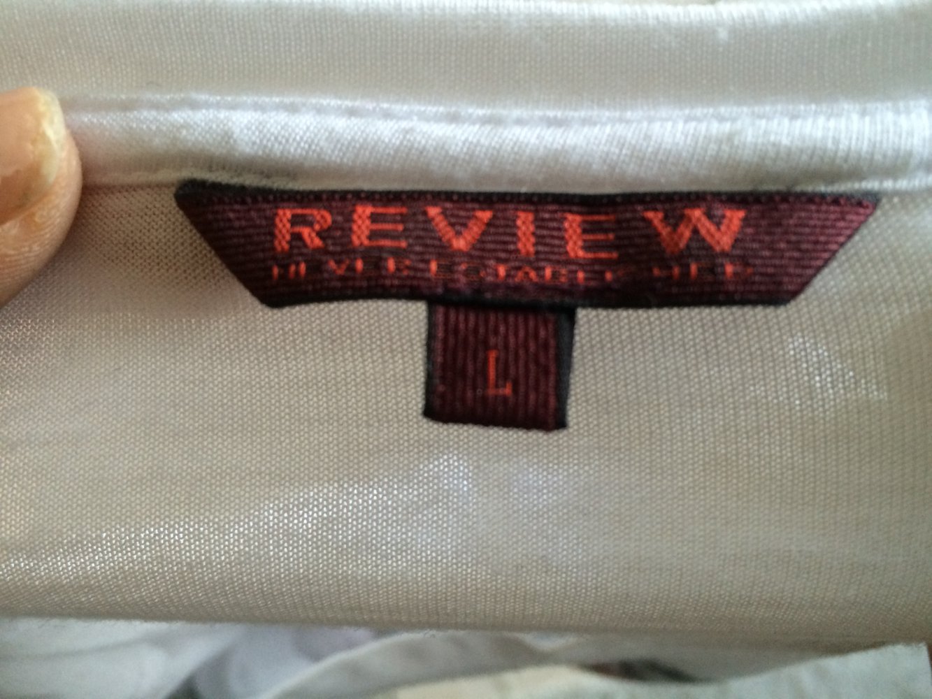 Review Basic Shirt I love N.Y. Gr.S T-Shirt Sommerleicht