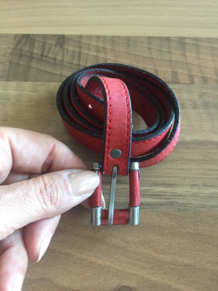 Schmaler Etienne Aigner Gürtel Gr. XS (70-80cm) Navi