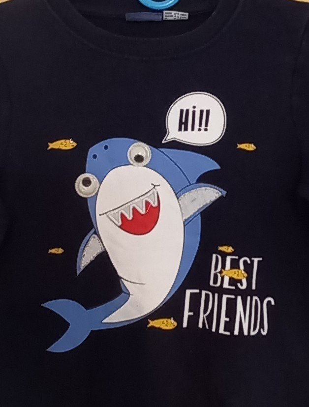 Pulli Gr. 110 mit Wackelaugen