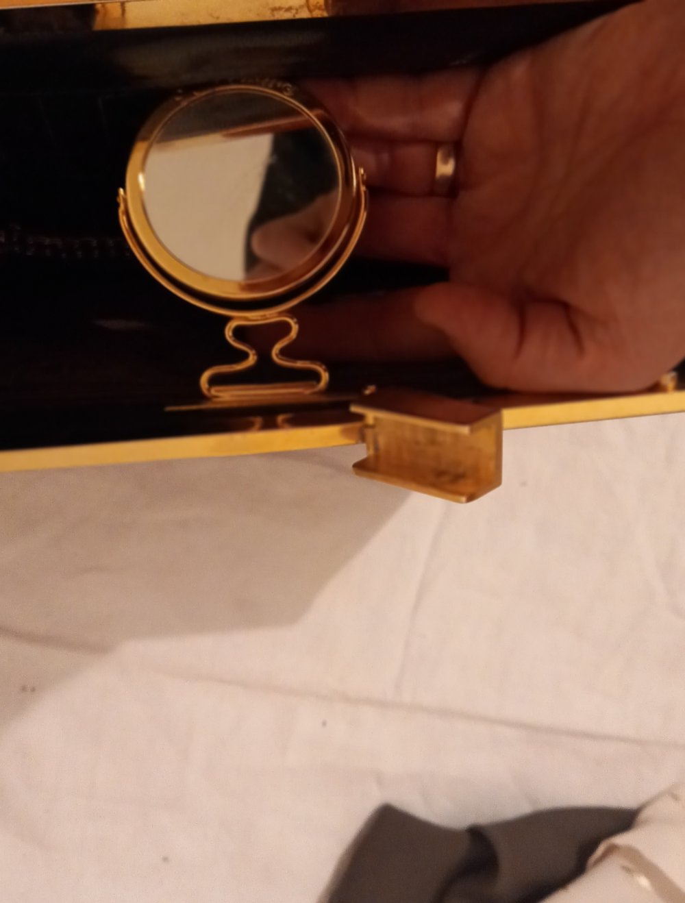 Retro Schlangen Optik Handtasche