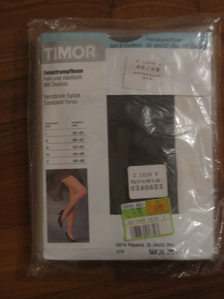 4 X Strumpfhose in Gr. 46/ 48