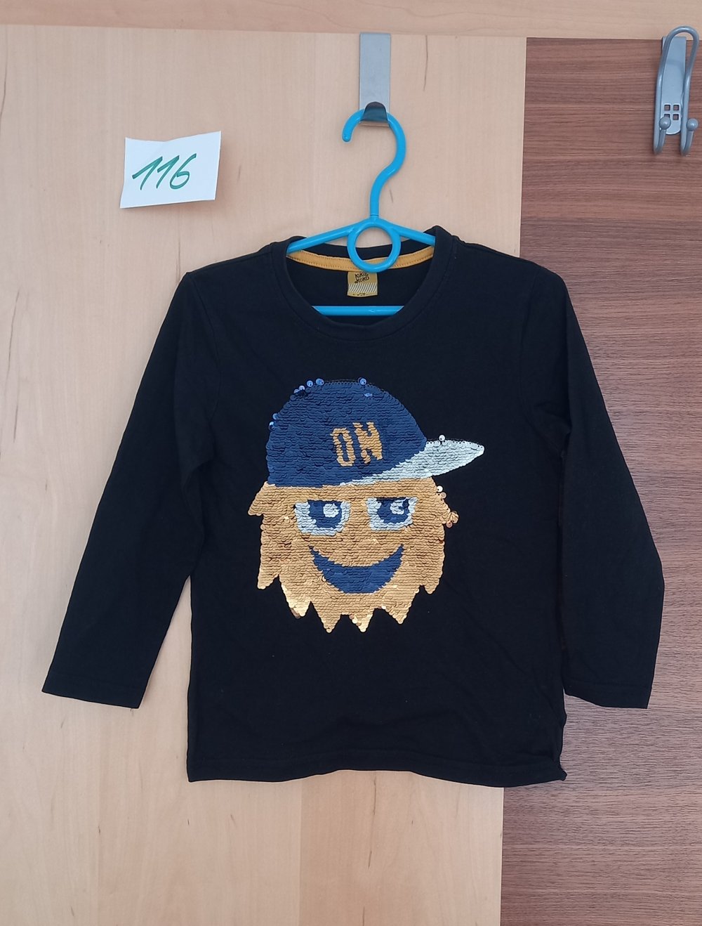 Shirt mit Wende Pailletten Gr. 116