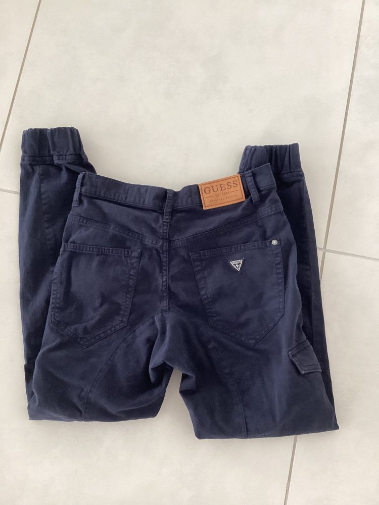 Hose Cargohose Guess Gr. 164 blau 