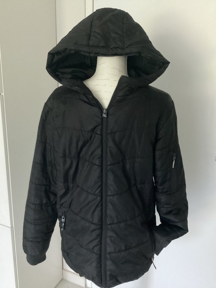 Jacke Lonsdale schwarz Gr. 164