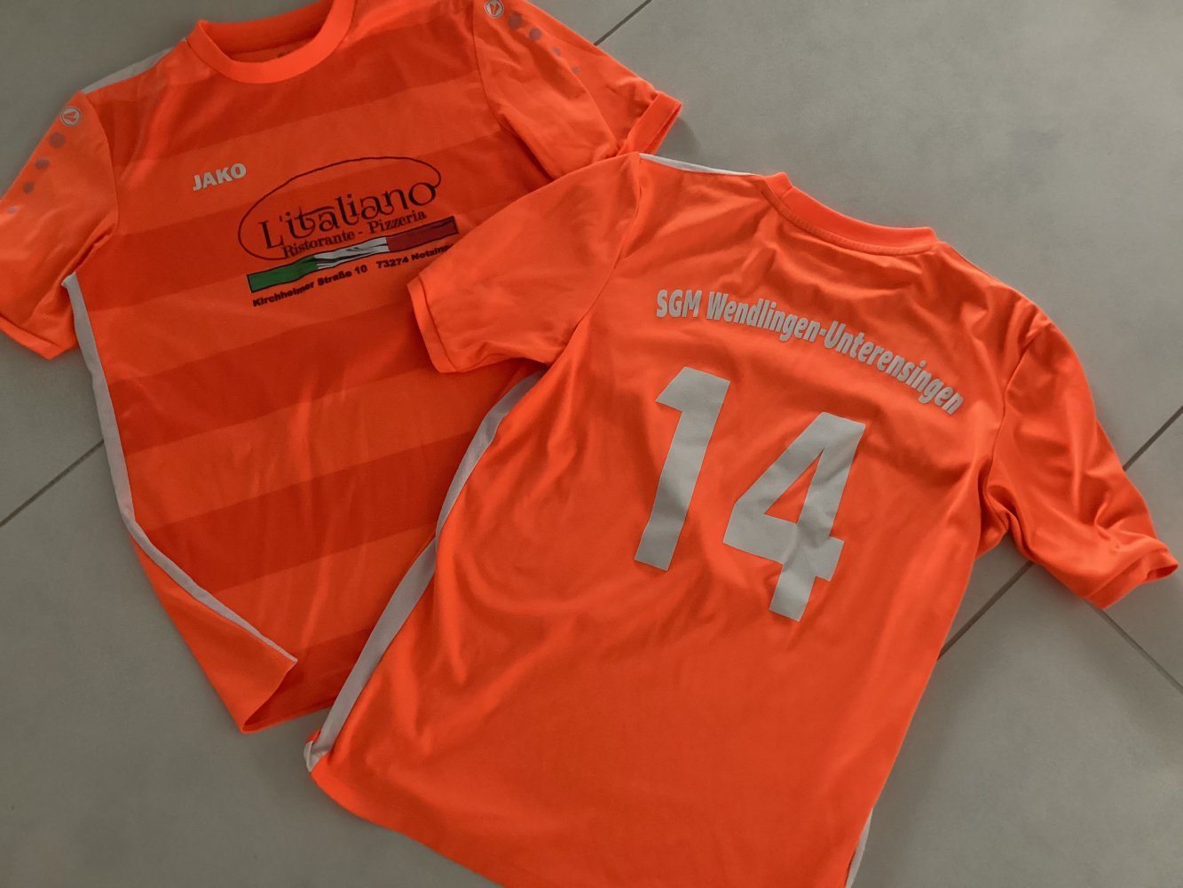 T-Shirt Trikot Gr. 152 158 164 Jako GECO etc