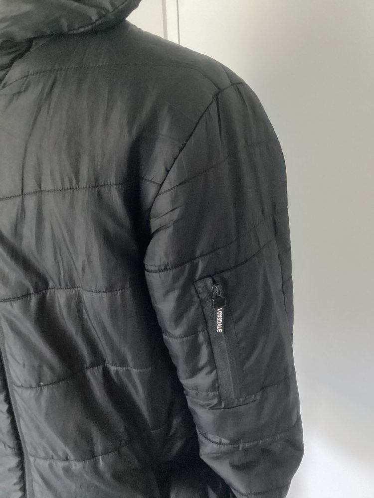 Jacke Lonsdale schwarz Gr. 164