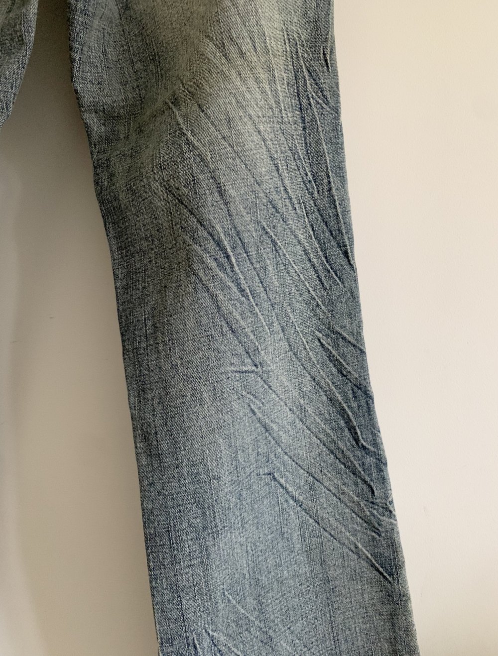 angesagte hellblaue authentic Y2K 2000 vintage Jeans Schlaghose lowwaist