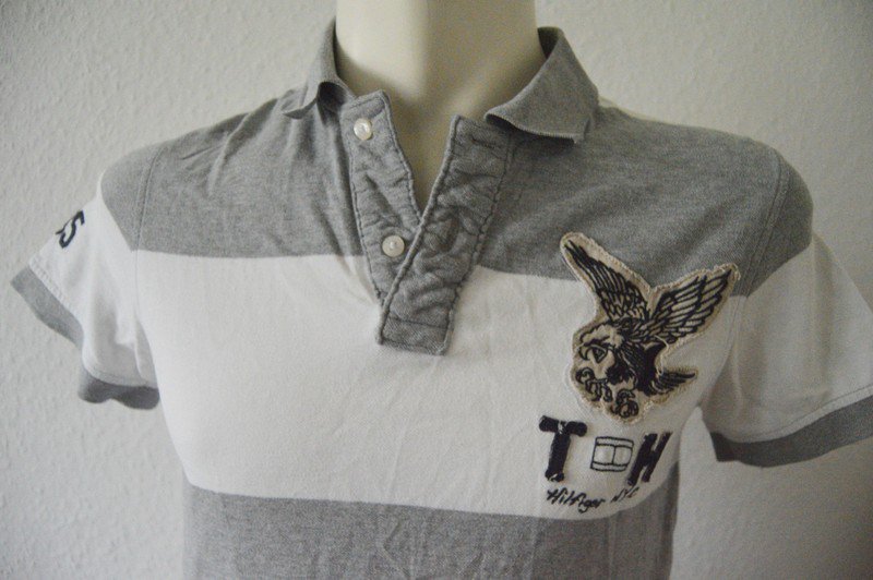 tommy Hilfiger Polo gr.S locker custom fit