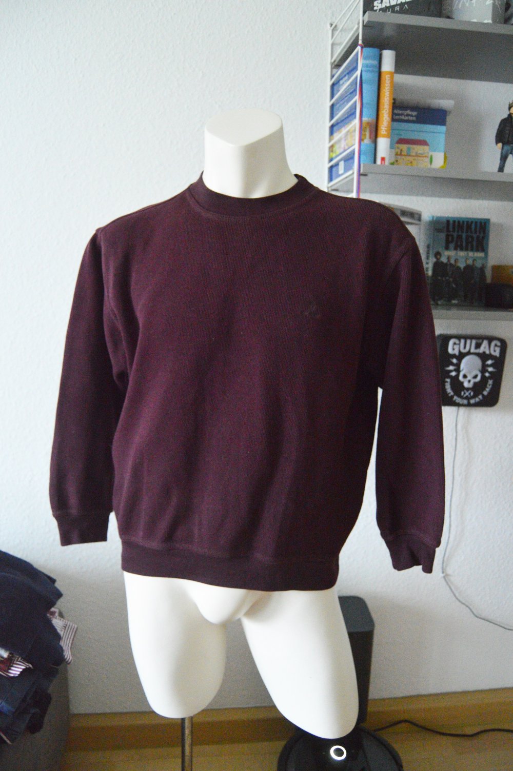 Key West Pullover weinrot gr.M vintage