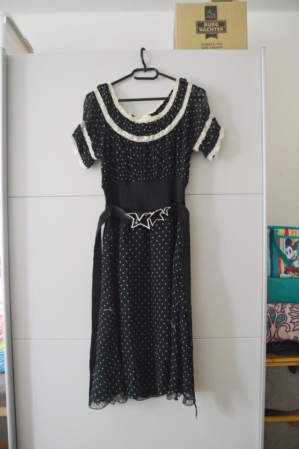 fornarina kleid sterne gr.M pin up rockabilly